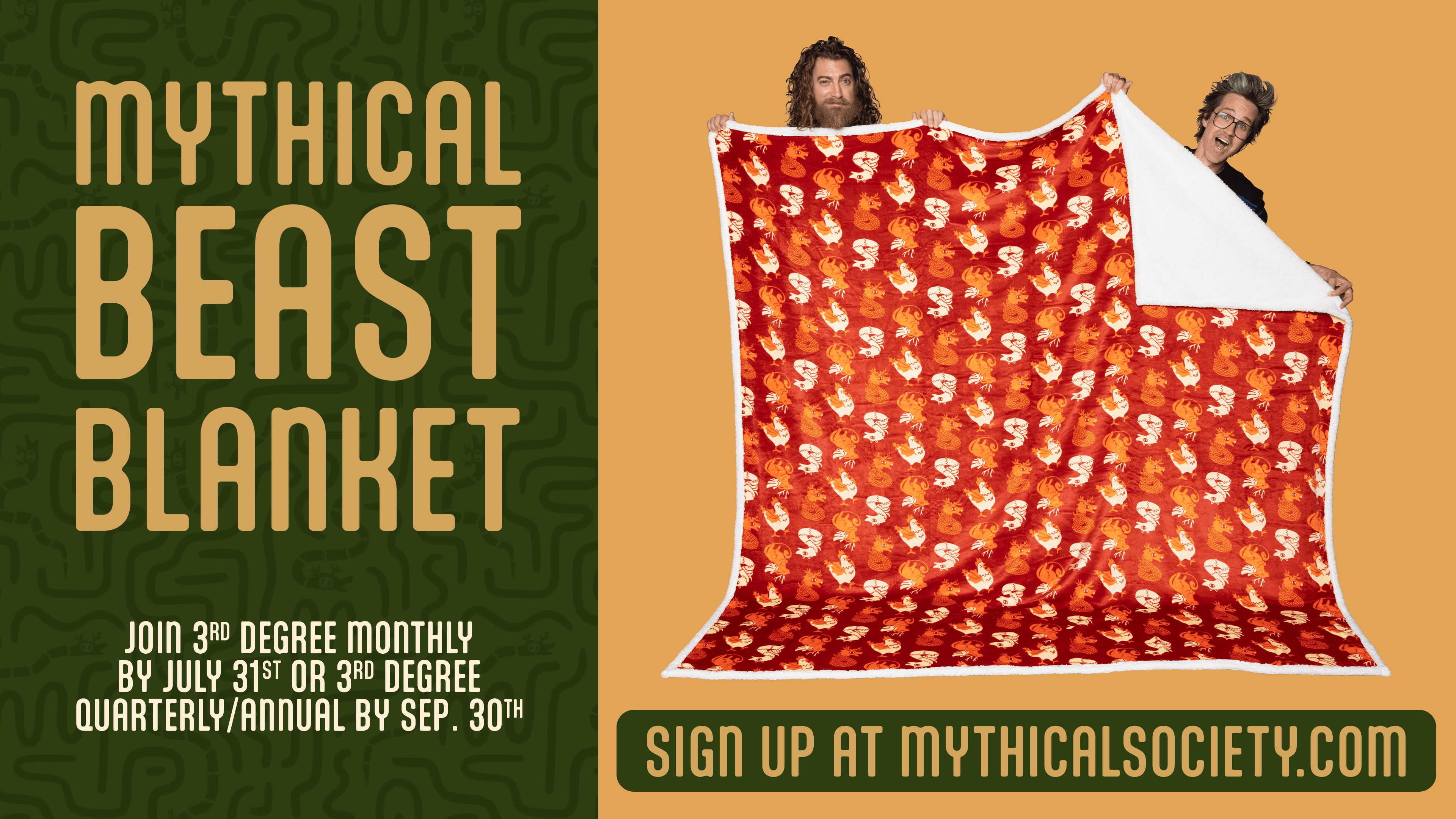 GMM Good Mythical on sale Morning Mythicon Blanket